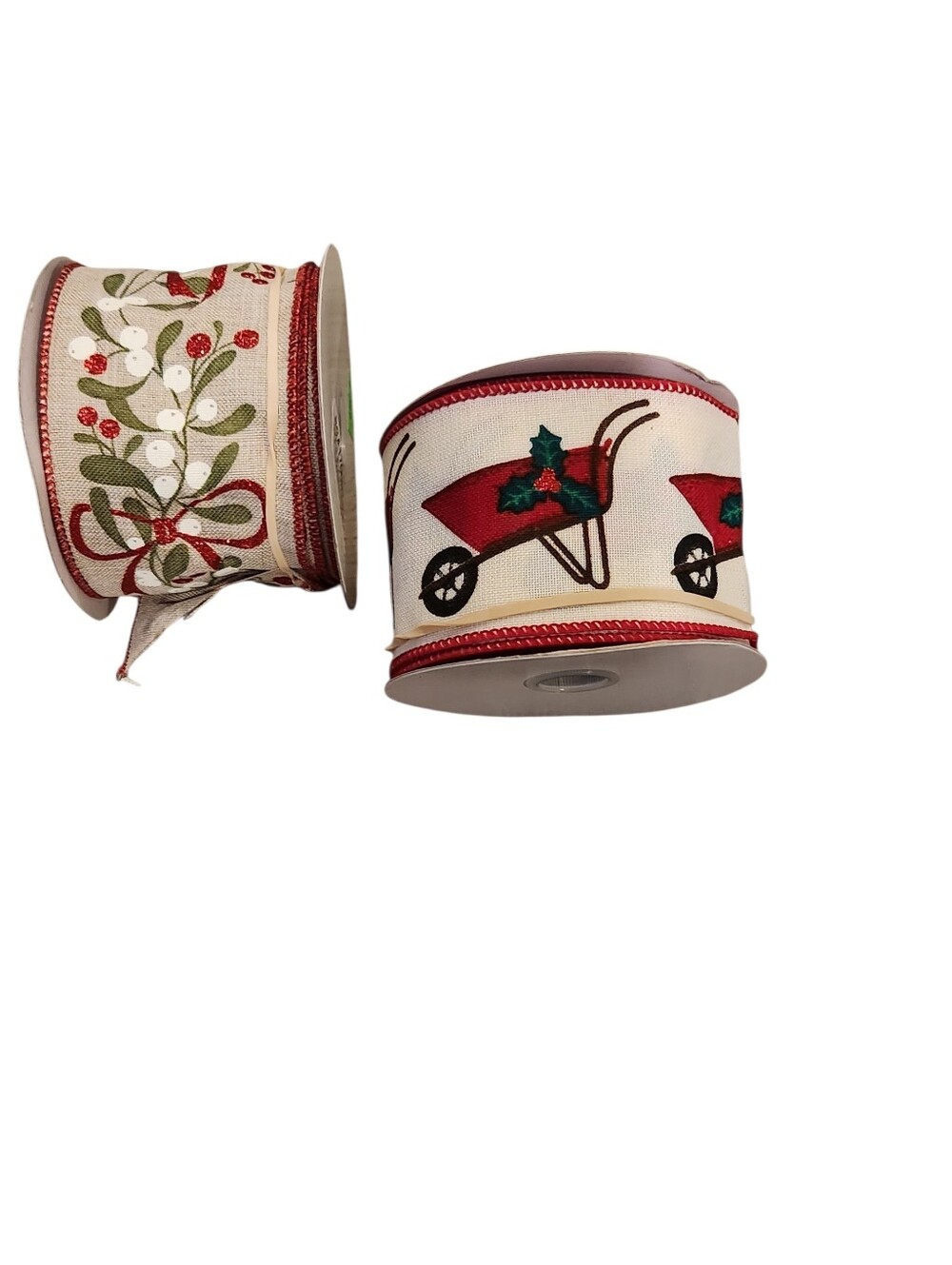 RG Ribbon Holiday Decorative Wired Ribbon Bundle